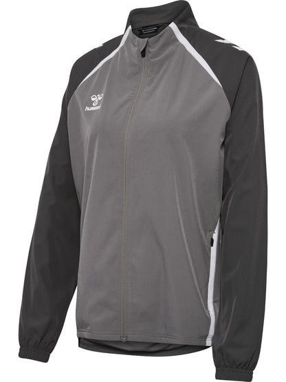 HUMMEL Lead 2.0 Woven Jacket Damen (steel gray/asphalt)