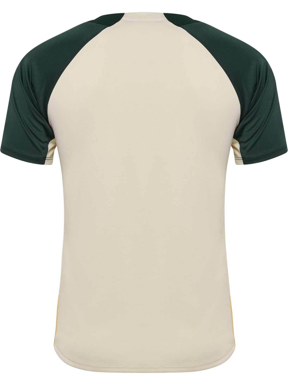 HUMMEL BLAZE27 Pro Training Jersey S/S (buttercream/darkest spruce)