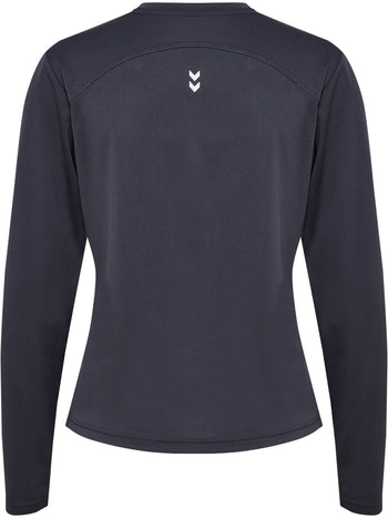 HUMMEL Pulse Workout T-Shirt L/S Damen (ebony)