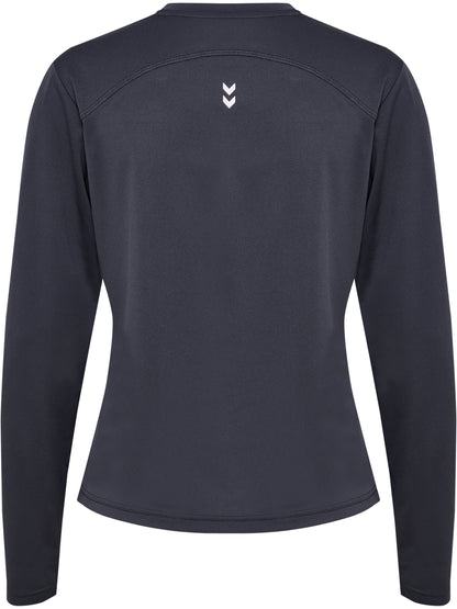 HUMMEL Pulse Workout T-Shirt L/S Damen (ebony)