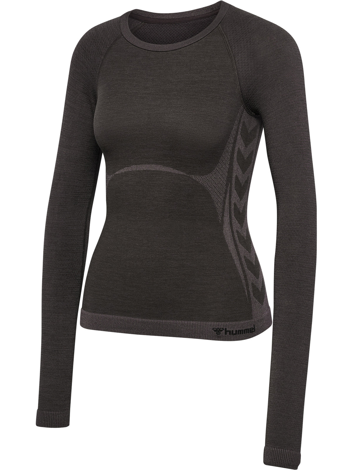 HUMMEL Clea Seamless Tight T-Shirt L/S Damen (shale)