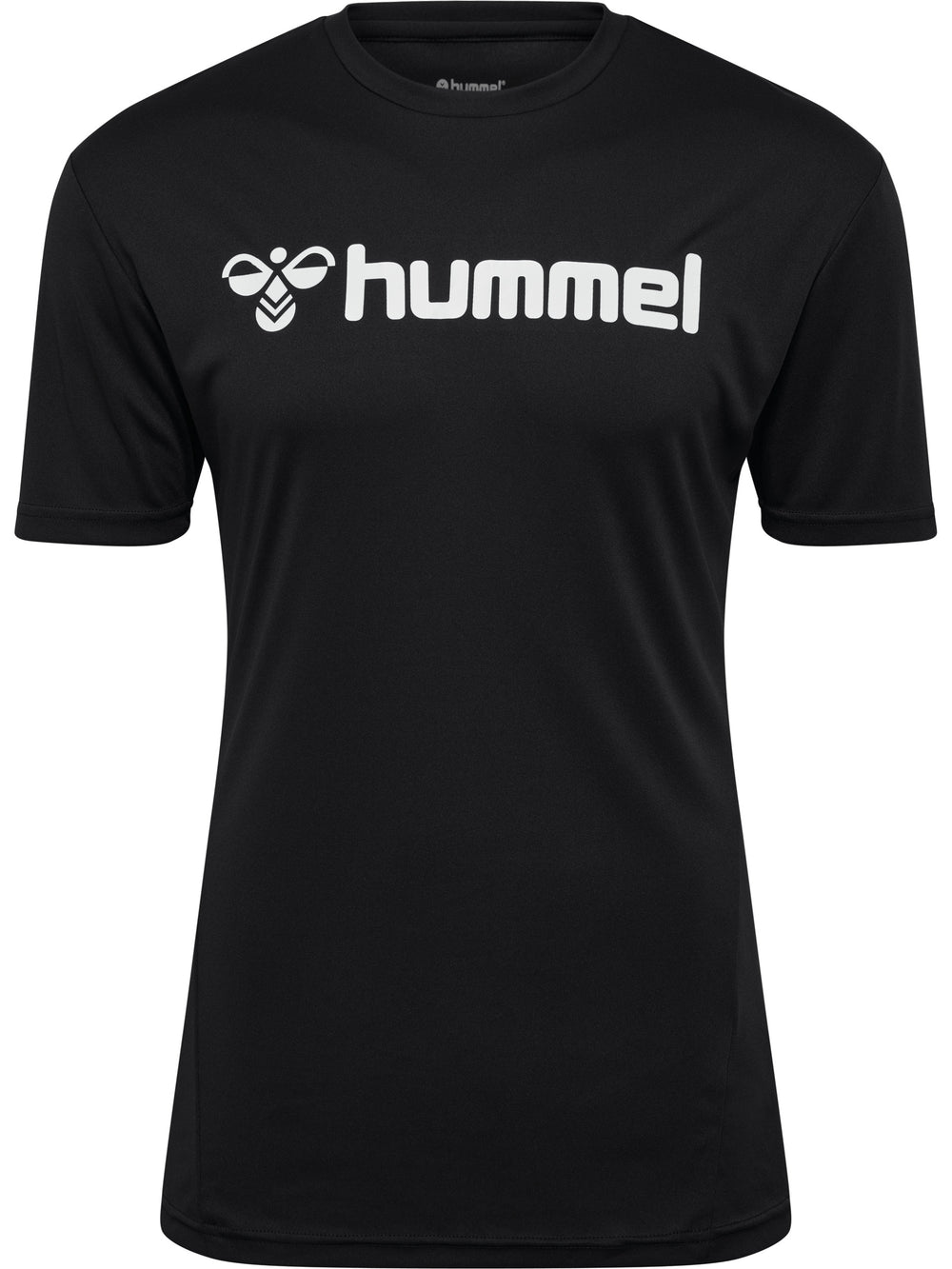 HUMMEL Logo Jersey S/S Unisex Schwarz
