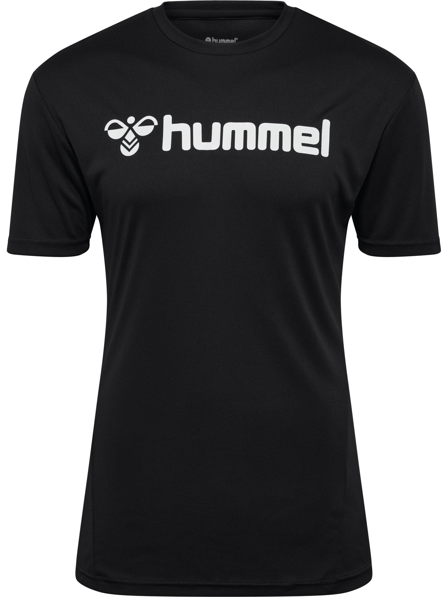 HUMMEL Logo Jersey S/S Unisex Schwarz