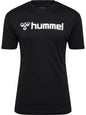HUMMEL Logo Jersey S/S Unisex Schwarz