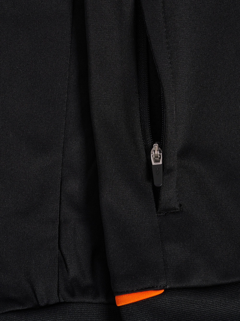 HUMMEL Core 2.0 Track Zip Jacket Kind (black/orange tiger)