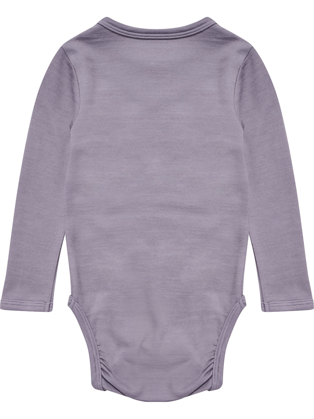 HUMMEL Mini Wool Solid Body L/S Kind (gray ridge)