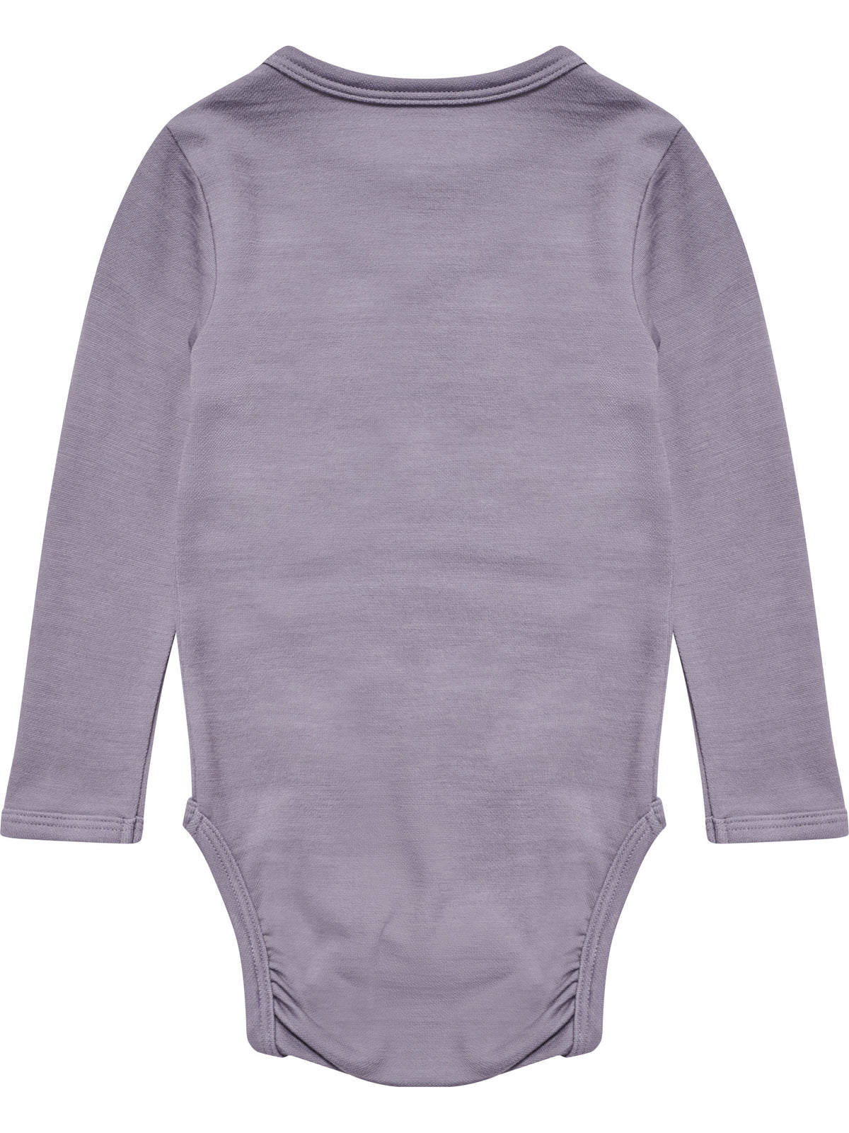 HUMMEL Mini Wool Solid Body L/S Kind (gray ridge)