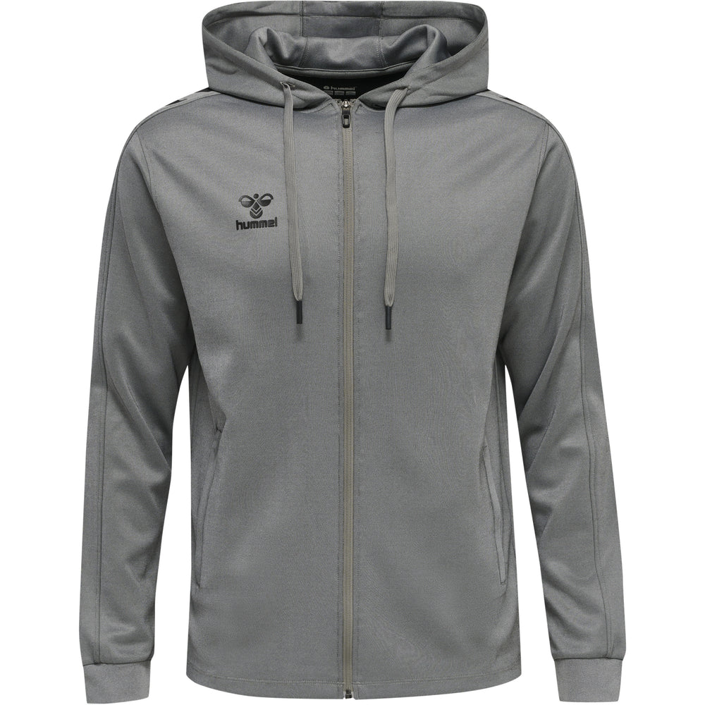 HUMMEL Core Xk Poly Zip Hood Sweat Unisex Grau