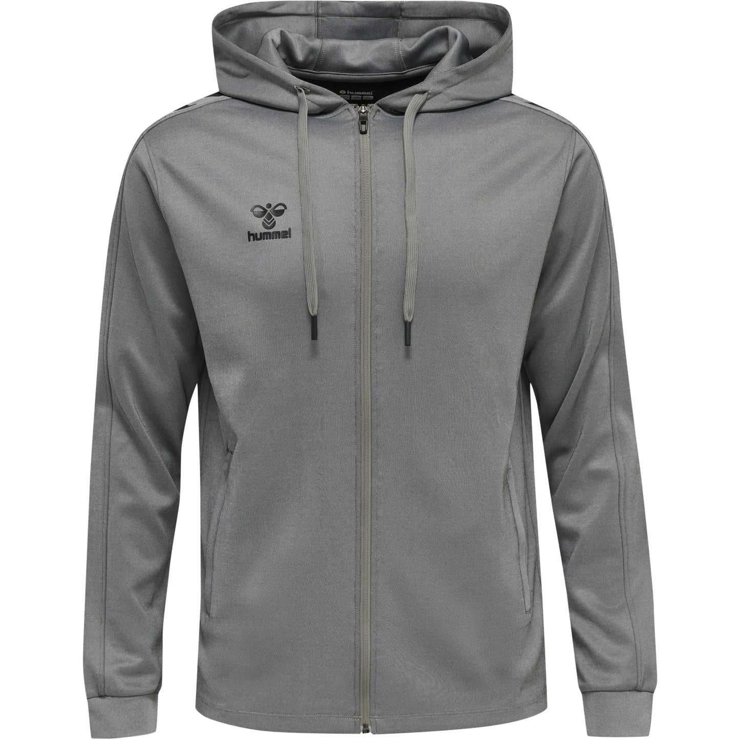 HUMMEL Core Xk Poly Zip Hood Sweat Unisex Grau