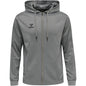 HUMMEL Core Xk Poly Zip Hood Sweat Unisex Grau