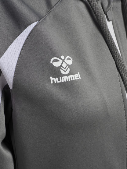 HUMMEL Core 2.0 Zip Hoodie Damen (steel gray/white)