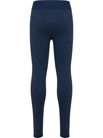 HUMMEL Seamless Glitter Tights Kind (dress blues)
