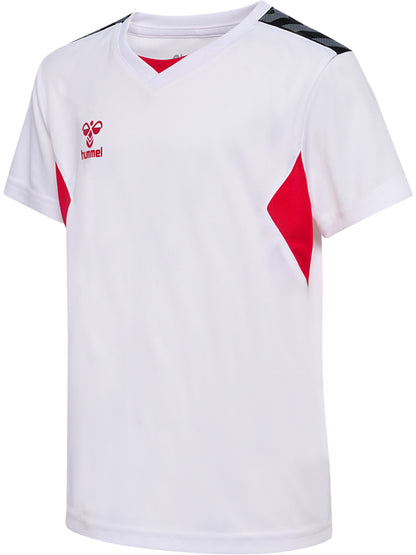 HUMMEL Authentic PL Jersey S/S Kind (white/true red)