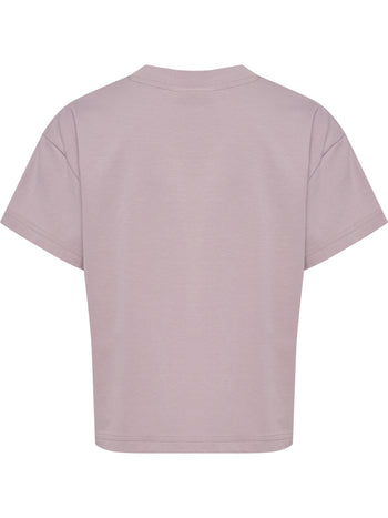 HUMMEL Boxy Graphic T-Shirt S/S Kind (sea fog)