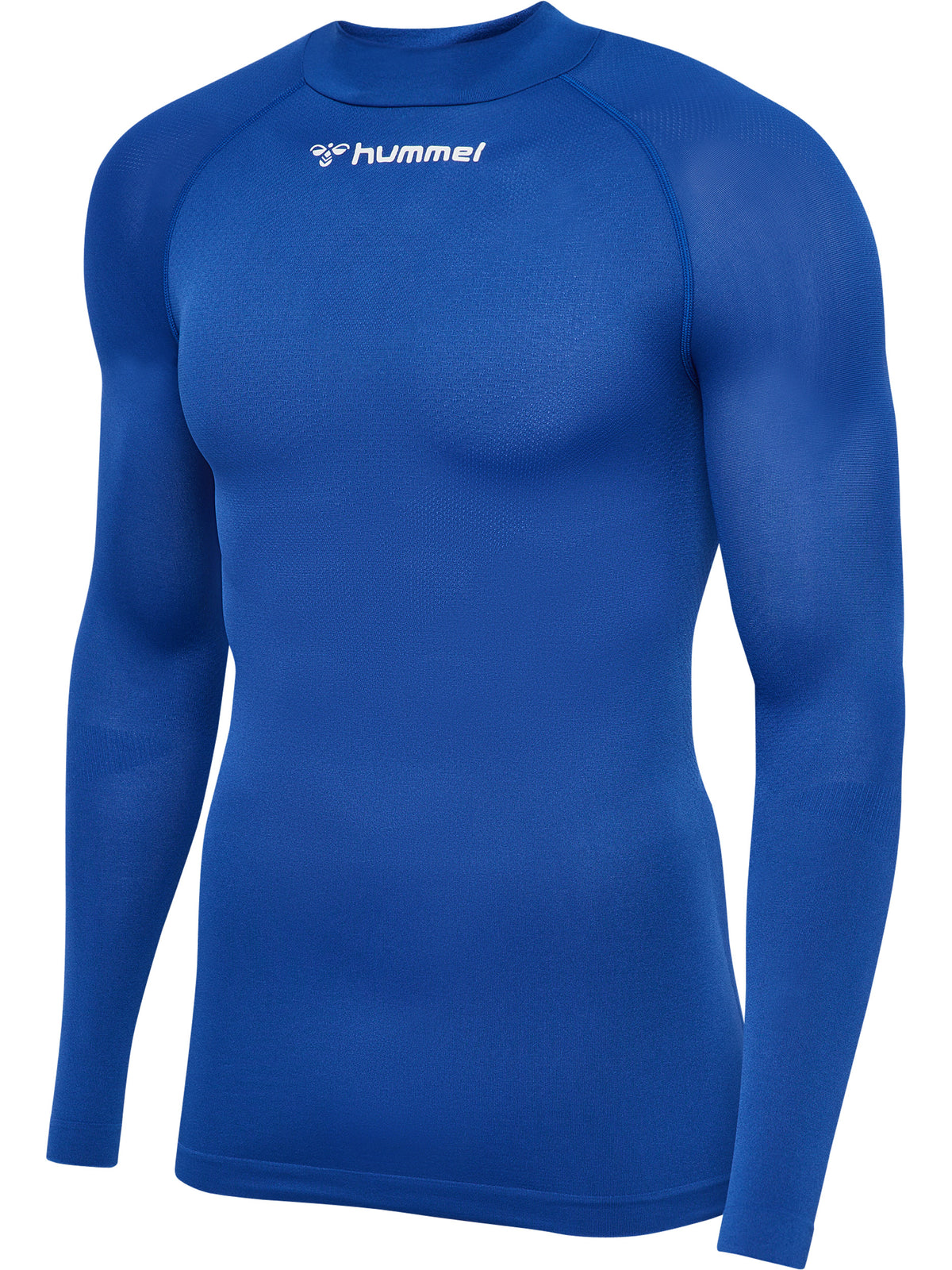 HUMMEL Bl Comfort 2.0 Mockneck Tee L/S (true blue)