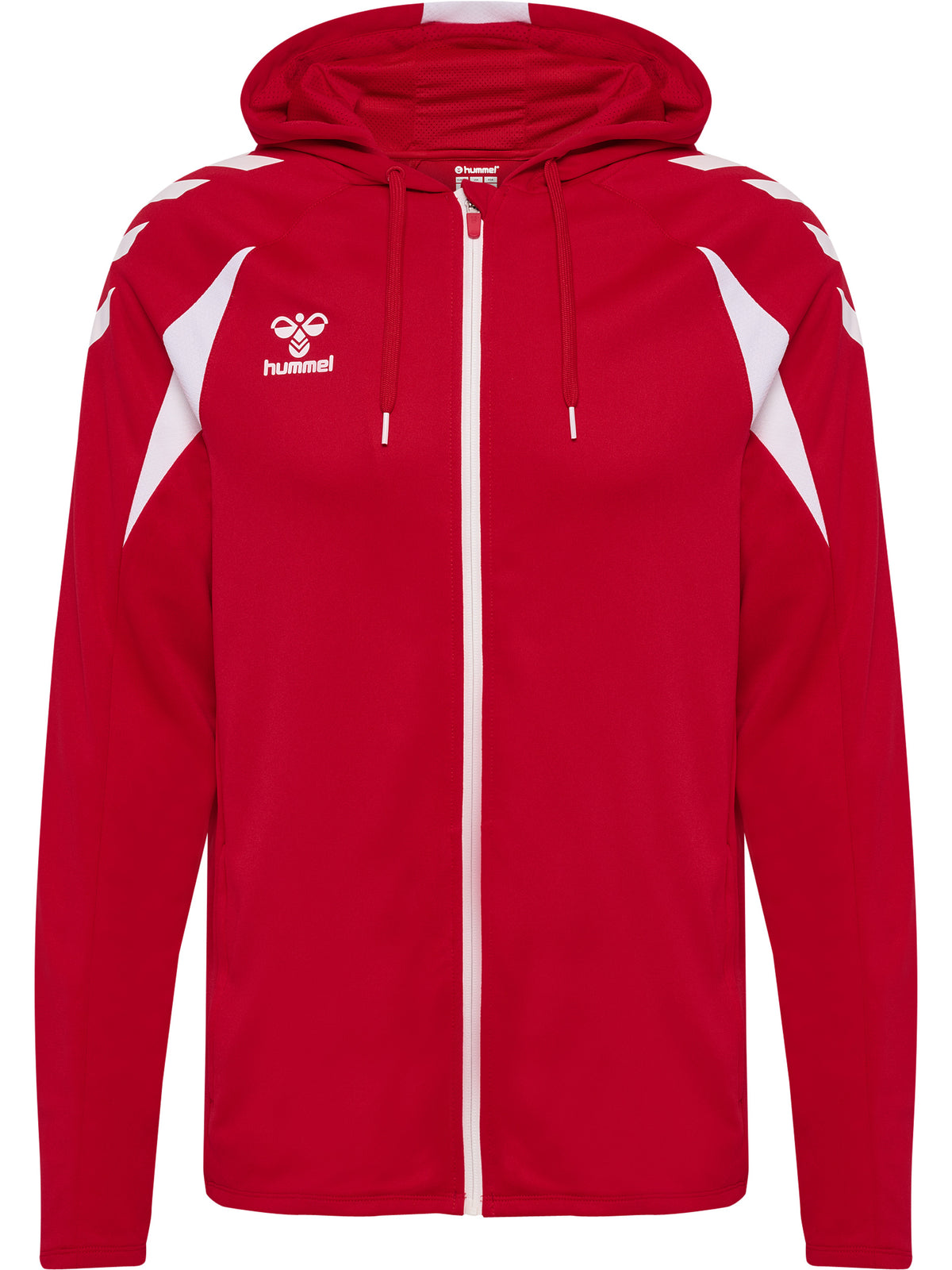 HUMMEL Core 2.0 Zip Hoodie (true red/white)