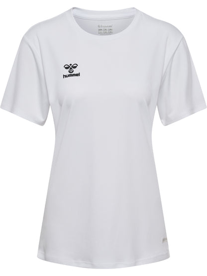 HUMMEL Essential Jersey S/S Damen (white)