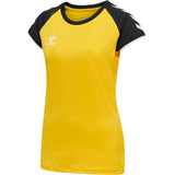 HUMMEL Core Volley Stretch Tee Wo Damen (blazing yellow)