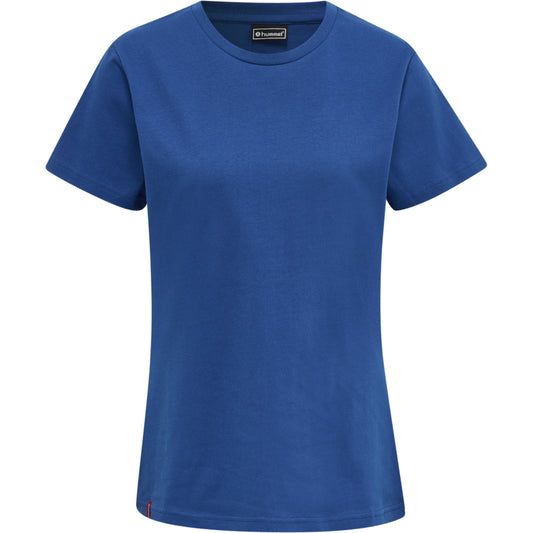 HUMMEL Red Basic T-Shirt S/S Damen Blau