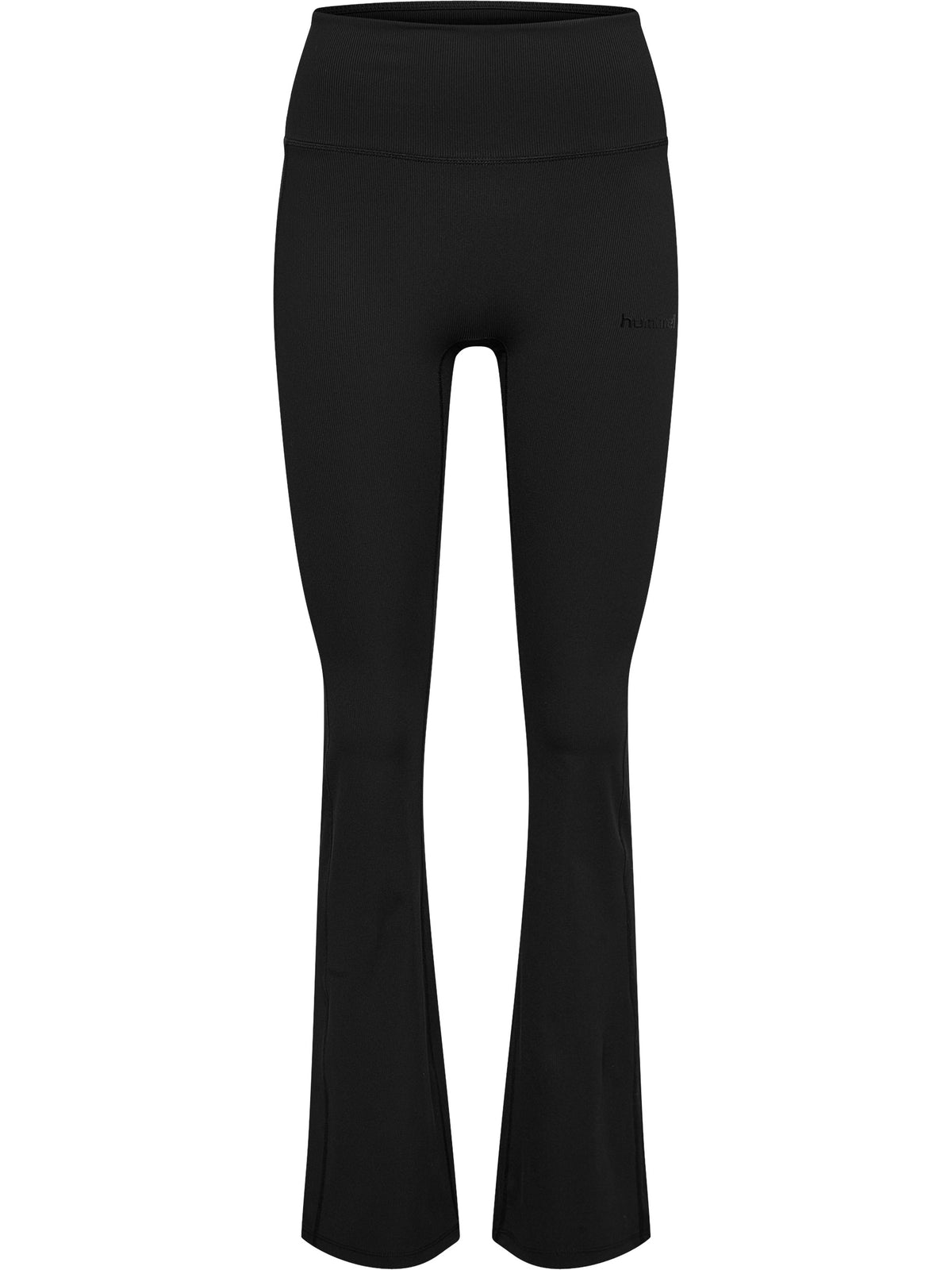 HUMMEL Prima Rib Straight Leg Hw Tights Damen (black)