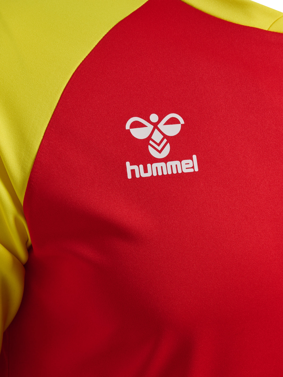 HUMMEL Match League Jersey S/S (true red/blazing yellow)
