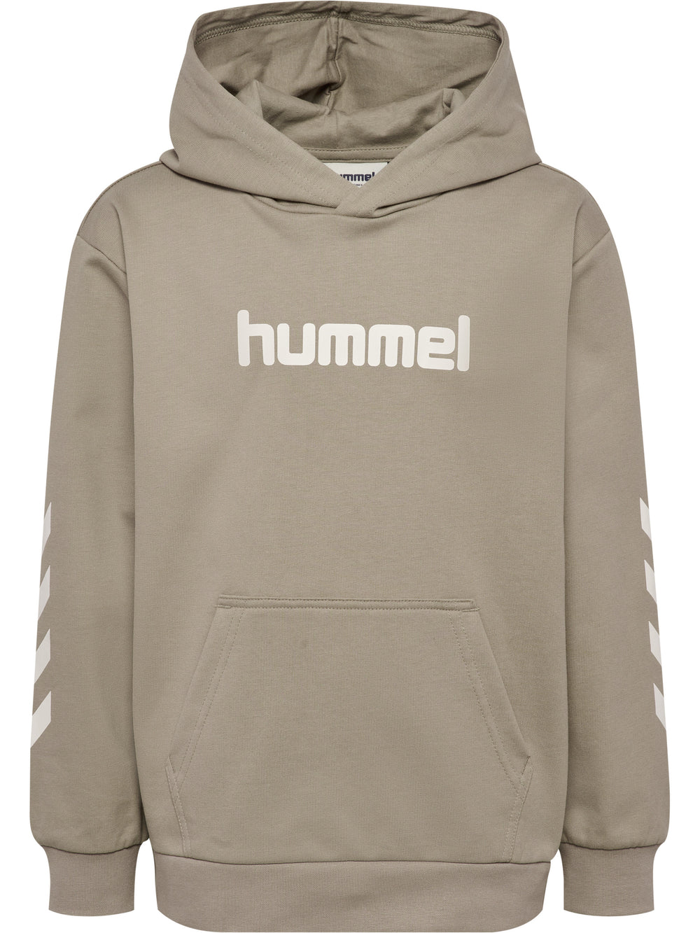 HUMMEL Logo Hoodie Kind (rock ridge)