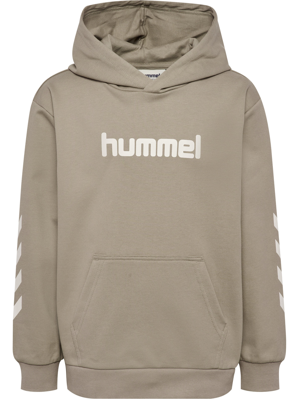 HUMMEL Logo Hoodie Kind (rock ridge)