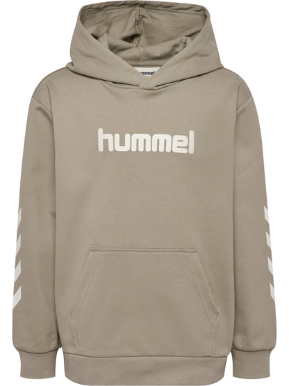 HUMMEL Logo Hoodie Kind (rock ridge)