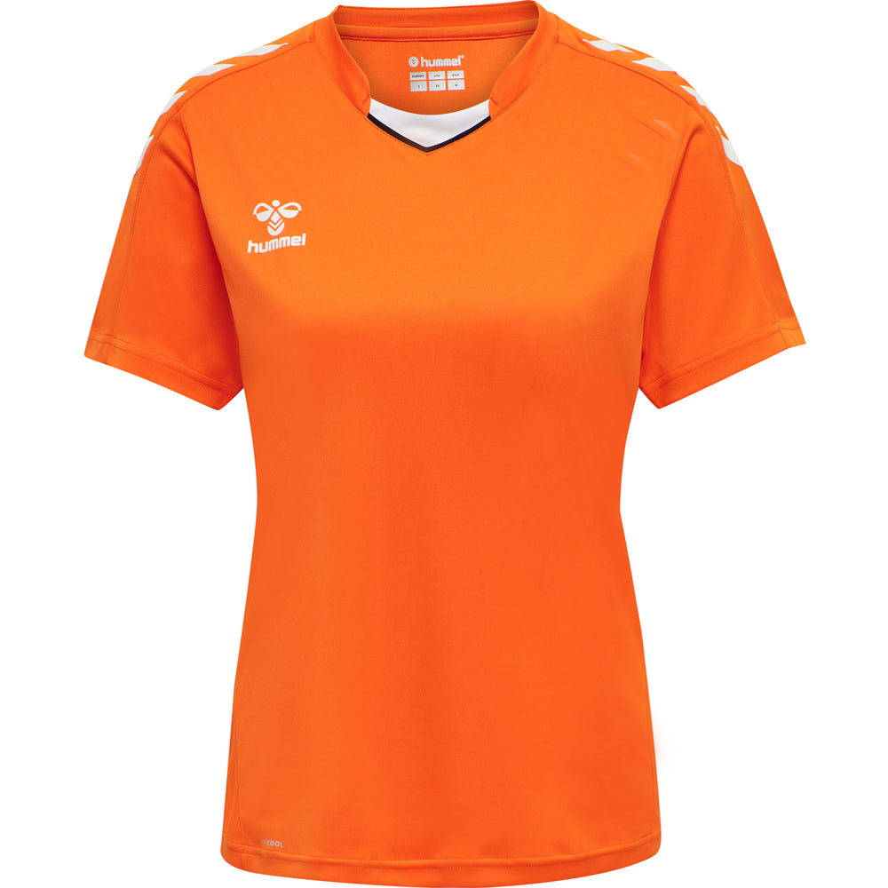 HUMMEL Core Xk Poly Jersey S/S Damen Orange