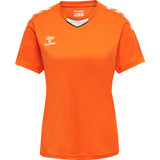 HUMMEL Core Xk Poly Jersey S/S Damen Orange