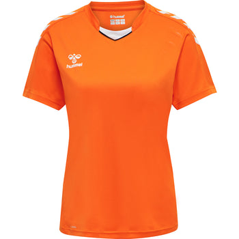 HUMMEL Core Xk Poly Jersey S/S Damen Orange