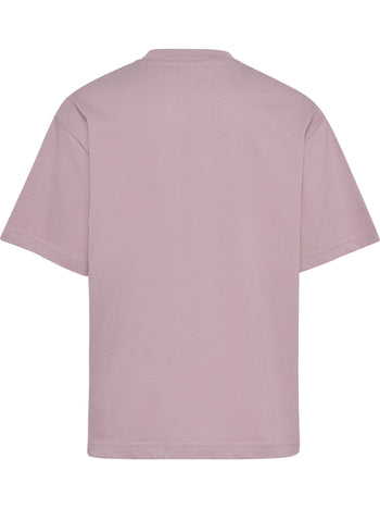HUMMEL Loose T-Shirt S/S Bee Kind (sea fog)