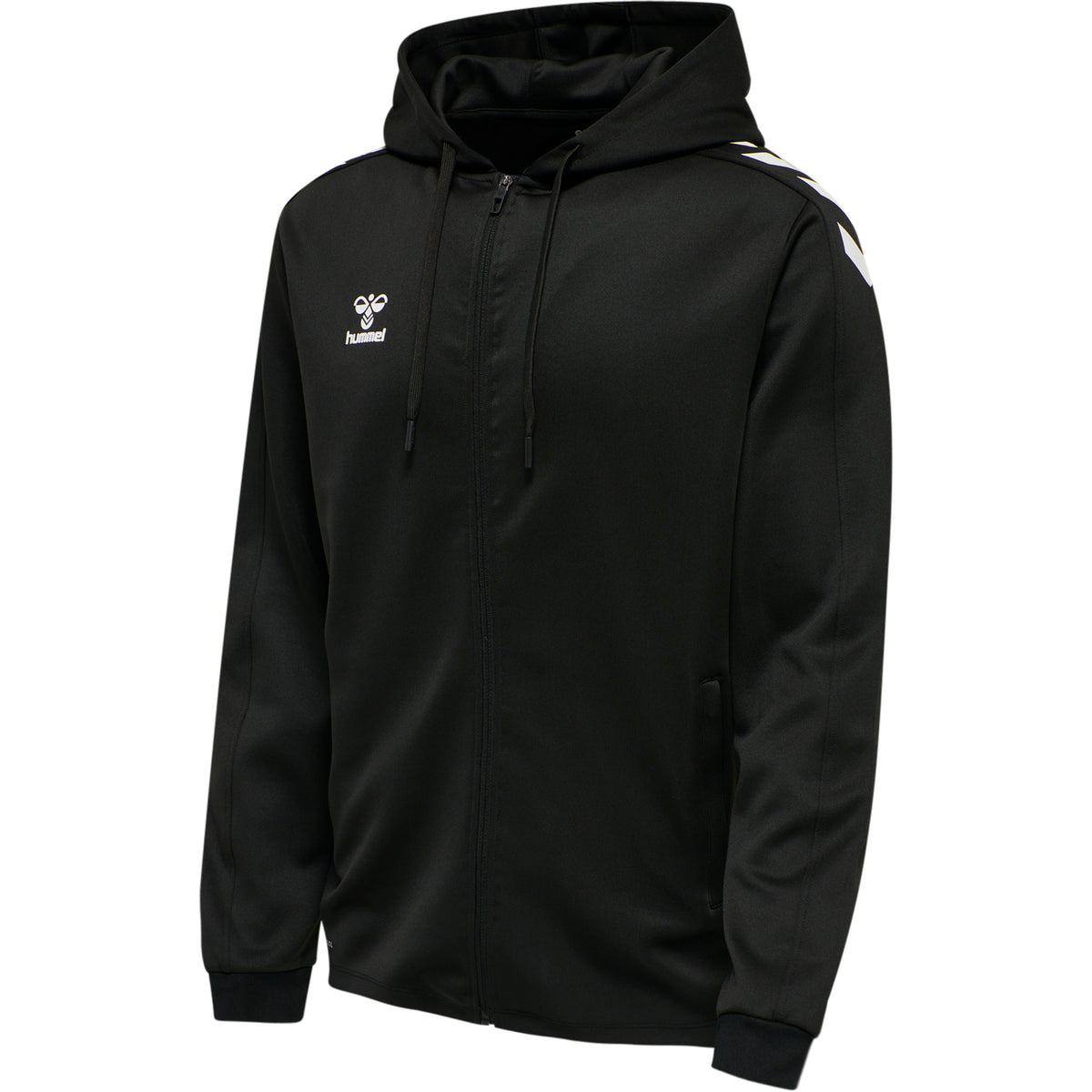 HUMMEL Core XK Poly Zip Hood Sweat (black)