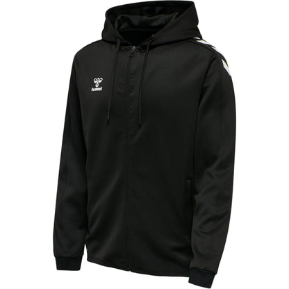 HUMMEL Core XK Poly Zip Hood Sweat (black)