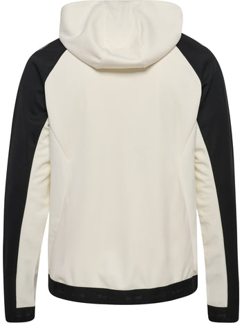HUMMEL Cima 2.0 Zip Hoodie (marshmallow/black)