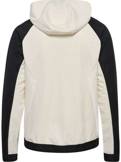 HUMMEL Cima 2.0 Zip Hoodie (marshmallow/black)