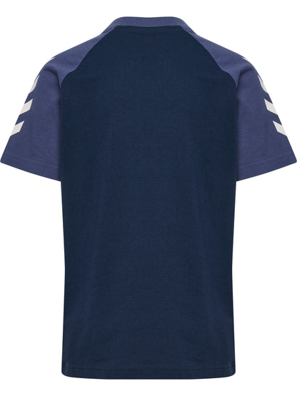 HUMMEL Logo T-Shirt S/S Kind (dress blues/blue indigo)
