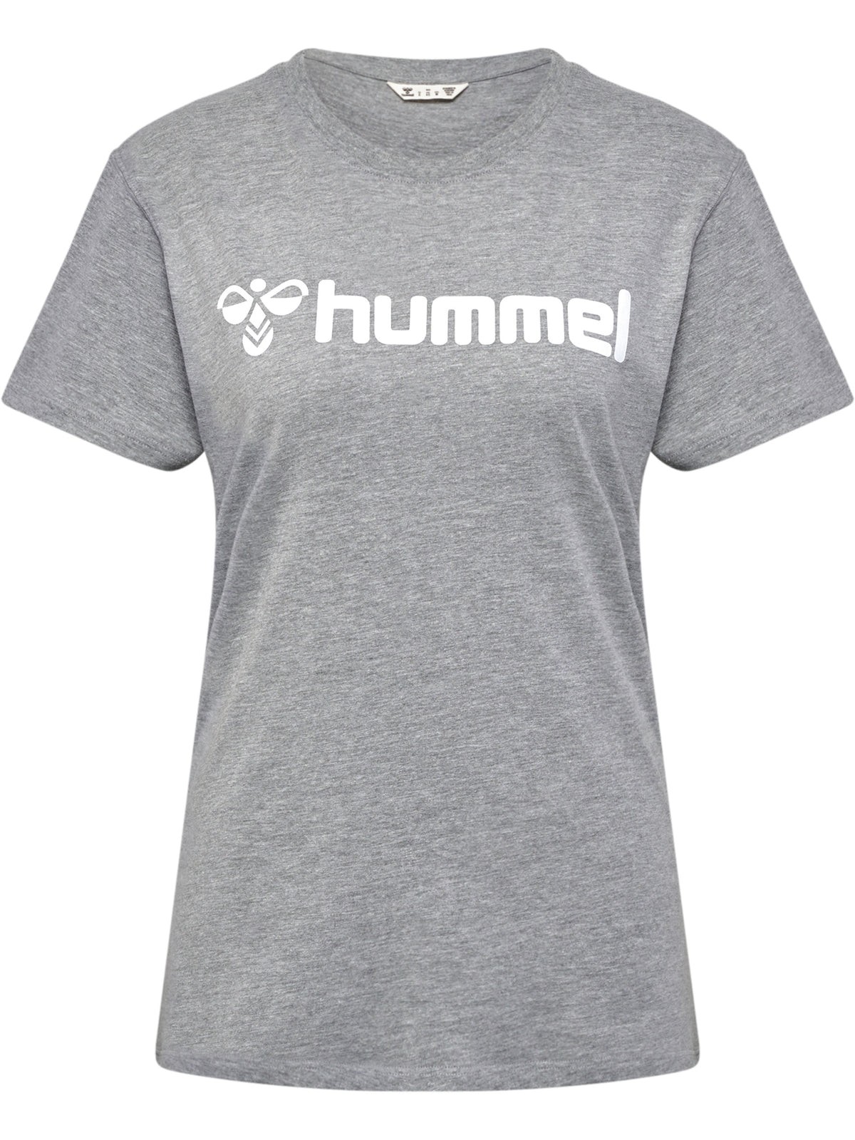 HUMMEL Go 2.0 Logo T-Shirt S/S Damen (grey melange)