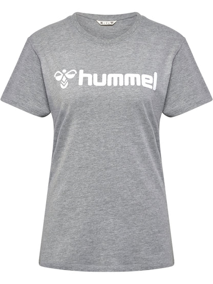HUMMEL Go 2.0 Logo T-Shirt S/S Damen (grey melange)