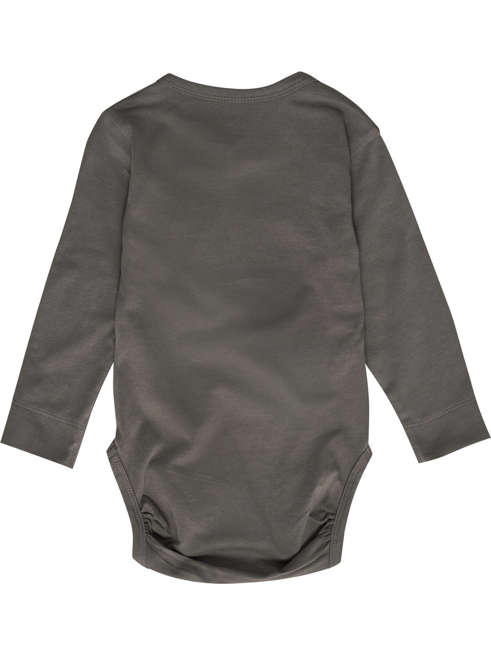 HUMMEL Mini 2-Pack Body L/S Kind (dark gull gray/vintage khaki)