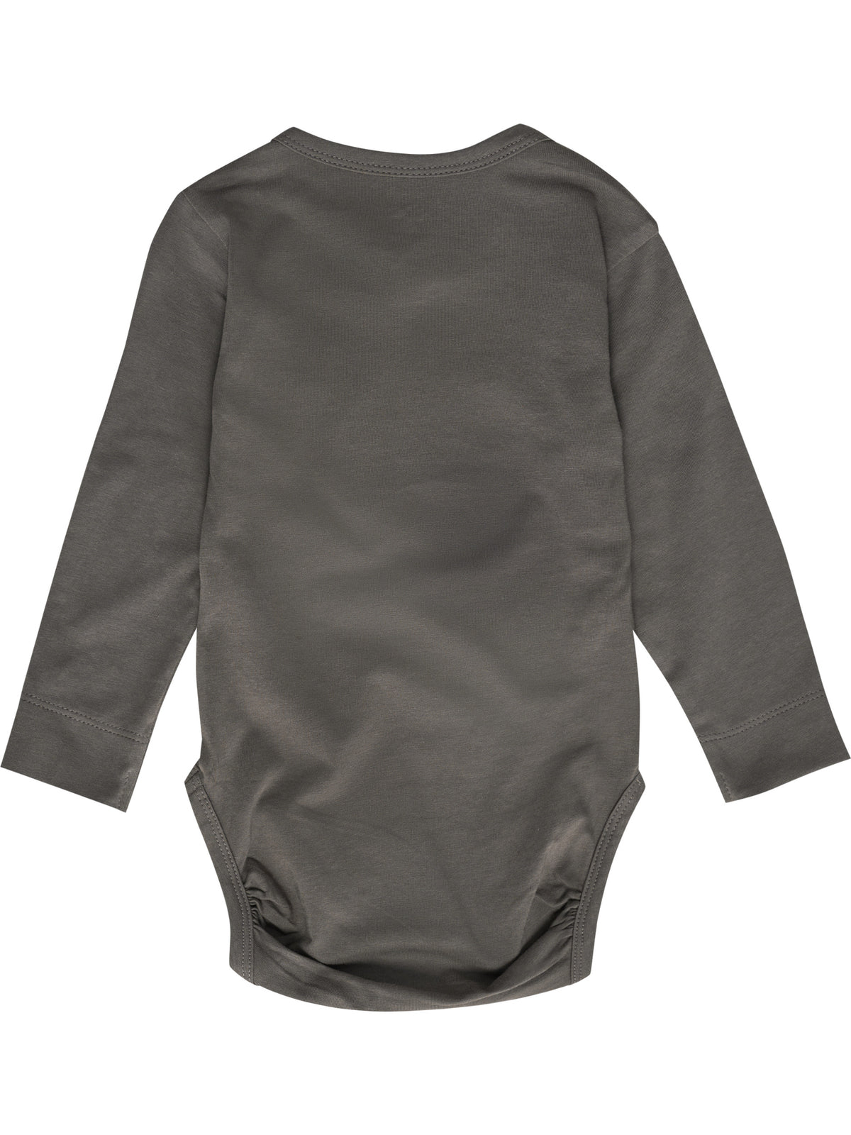 HUMMEL Mini 2-Pack Body L/S Kind (dark gull gray/vintage khaki)