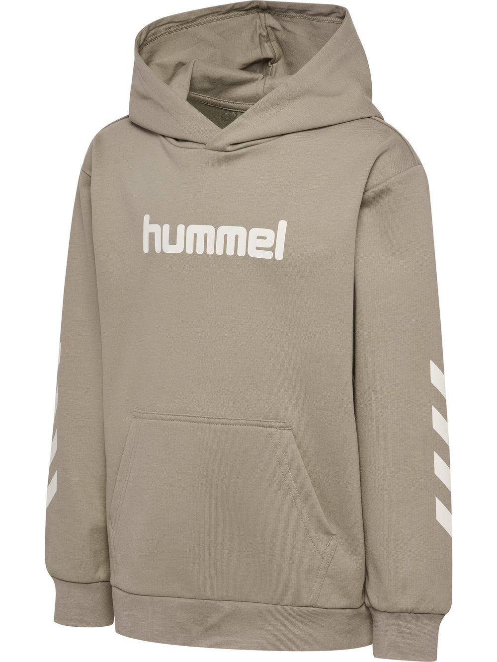 HUMMEL Logo Hoodie Kind (rock ridge)