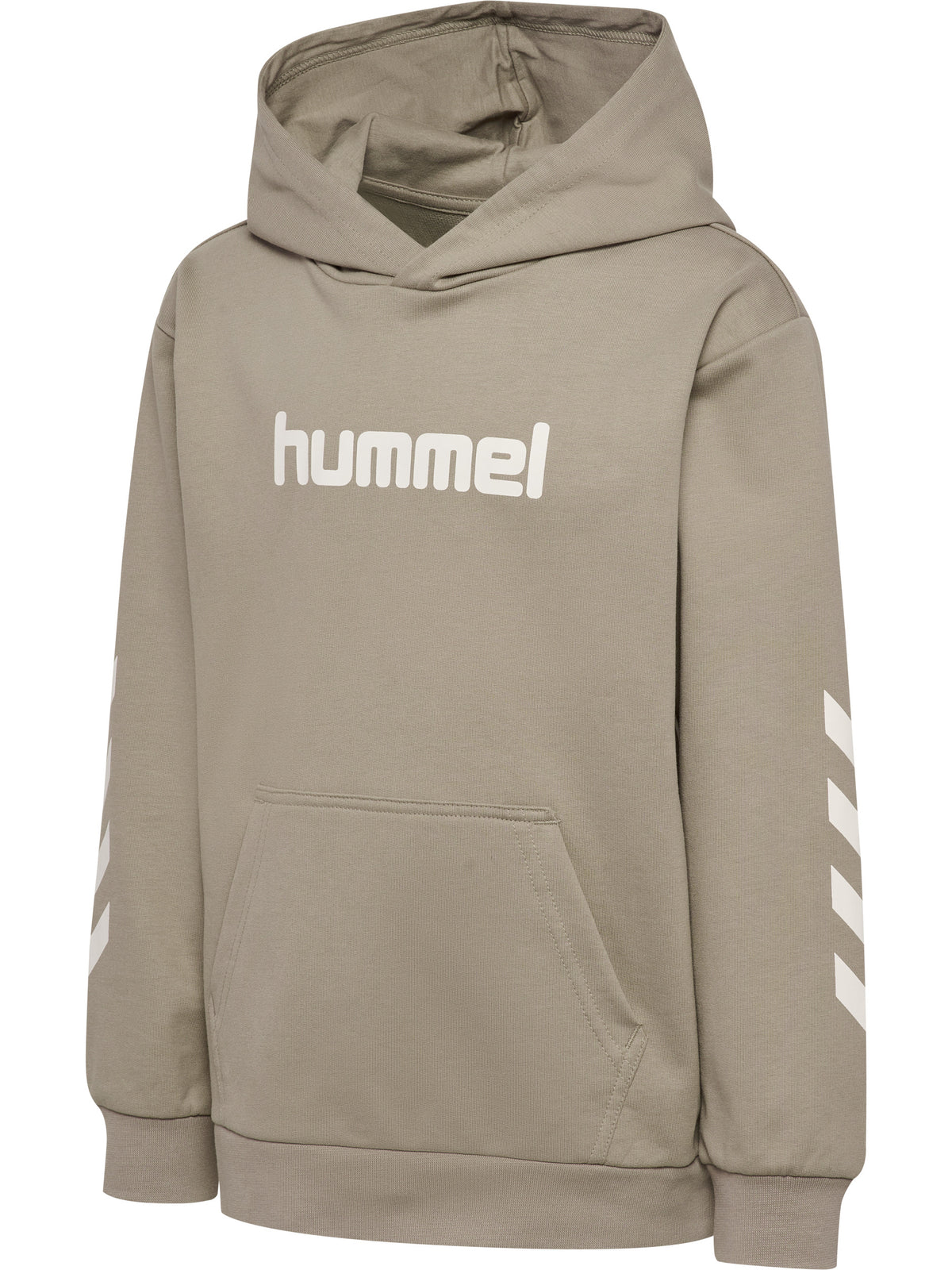 HUMMEL Logo Hoodie Kind (rock ridge)