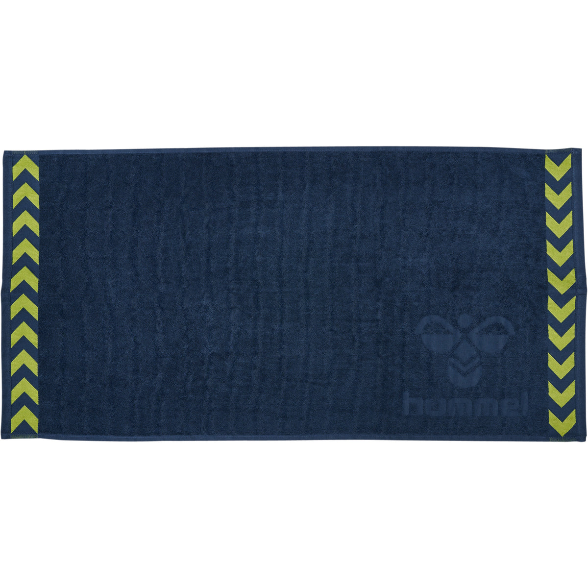 HUMMEL Small Towel (dark denim/lime punch)