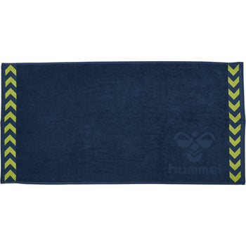 HUMMEL Small Towel (dark denim/lime punch)