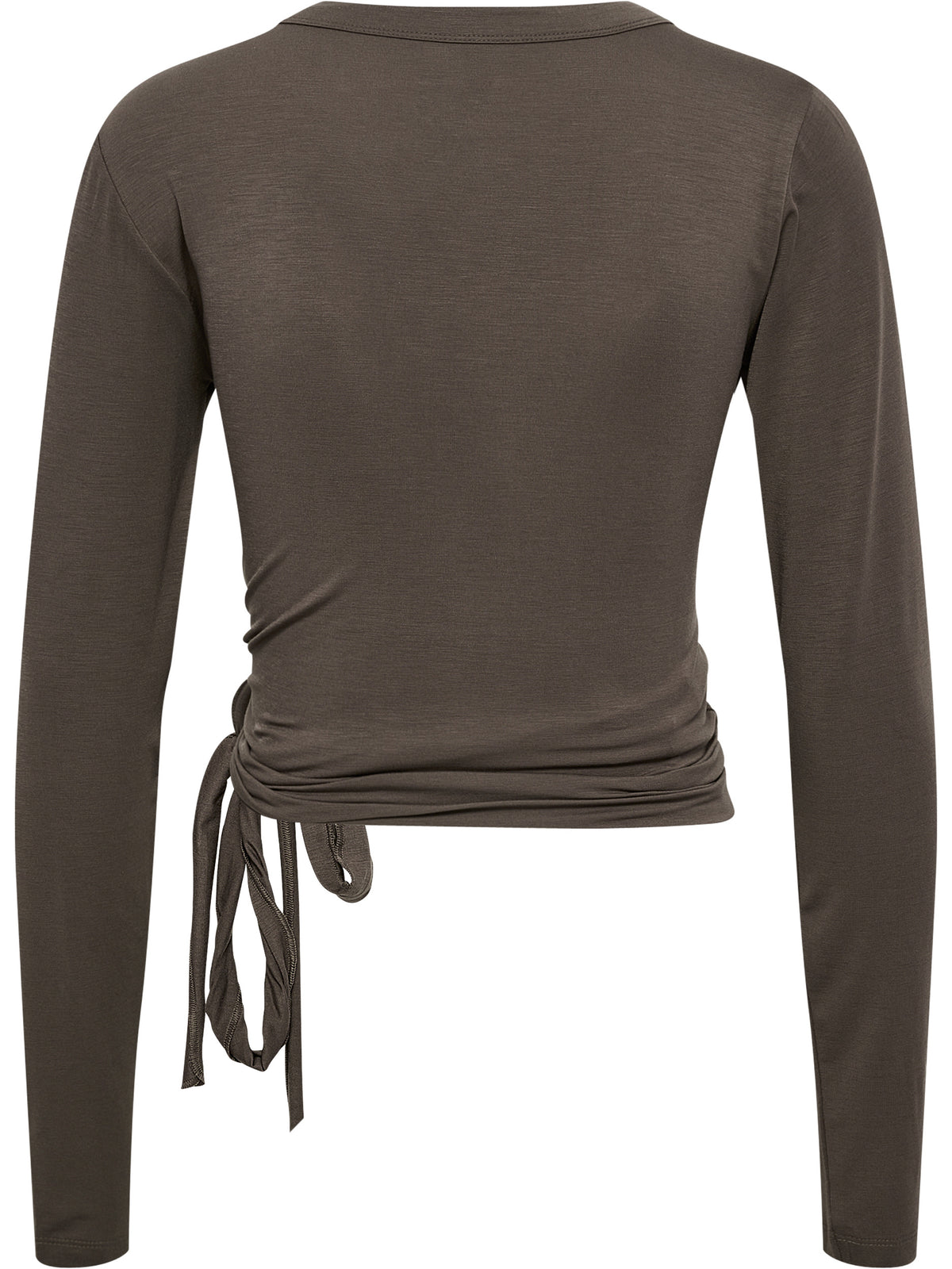 HUMMEL Soft Wrap Blouse Damen (major brown)