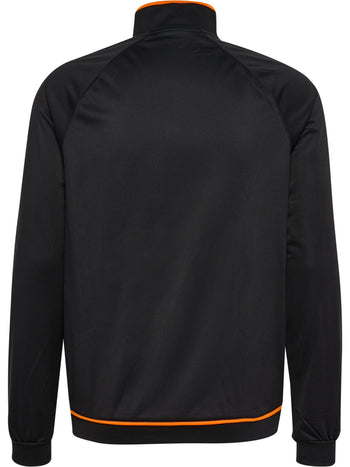 HUMMEL Core 2.0 Track Zip Jacket (black/orange tiger)