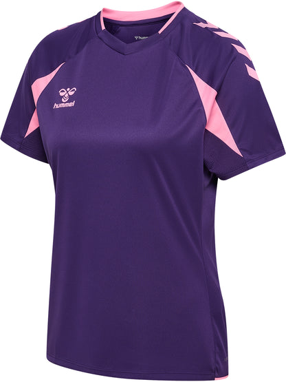 HUMMEL Core 2.0 Jersey S/S Damen (acai/cotton candy)