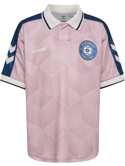 HUMMEL Grass Polo S/S Kind (violet ice)