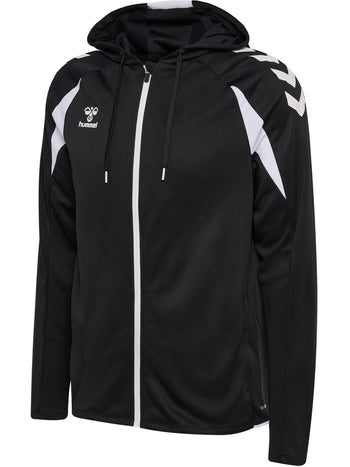 HUMMEL Core 2.0 Zip Hoodie (black/white)